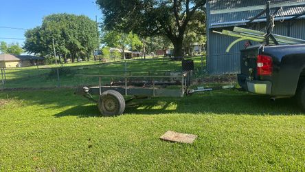 Homemade tilt  trailer