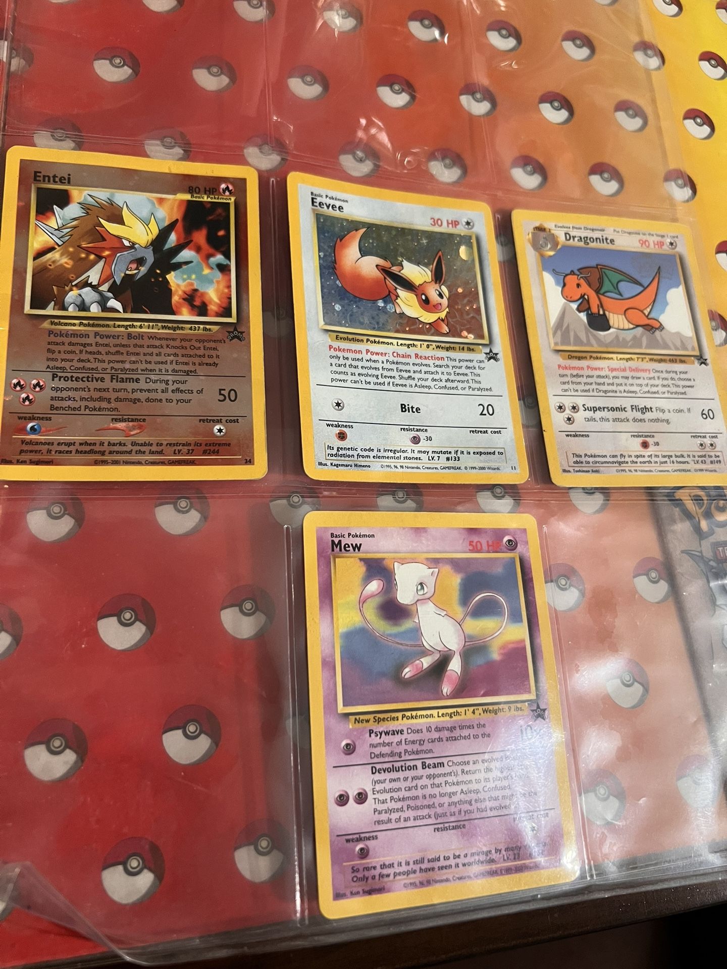 Pokémon PROMO CARDS!!! 7 Cards