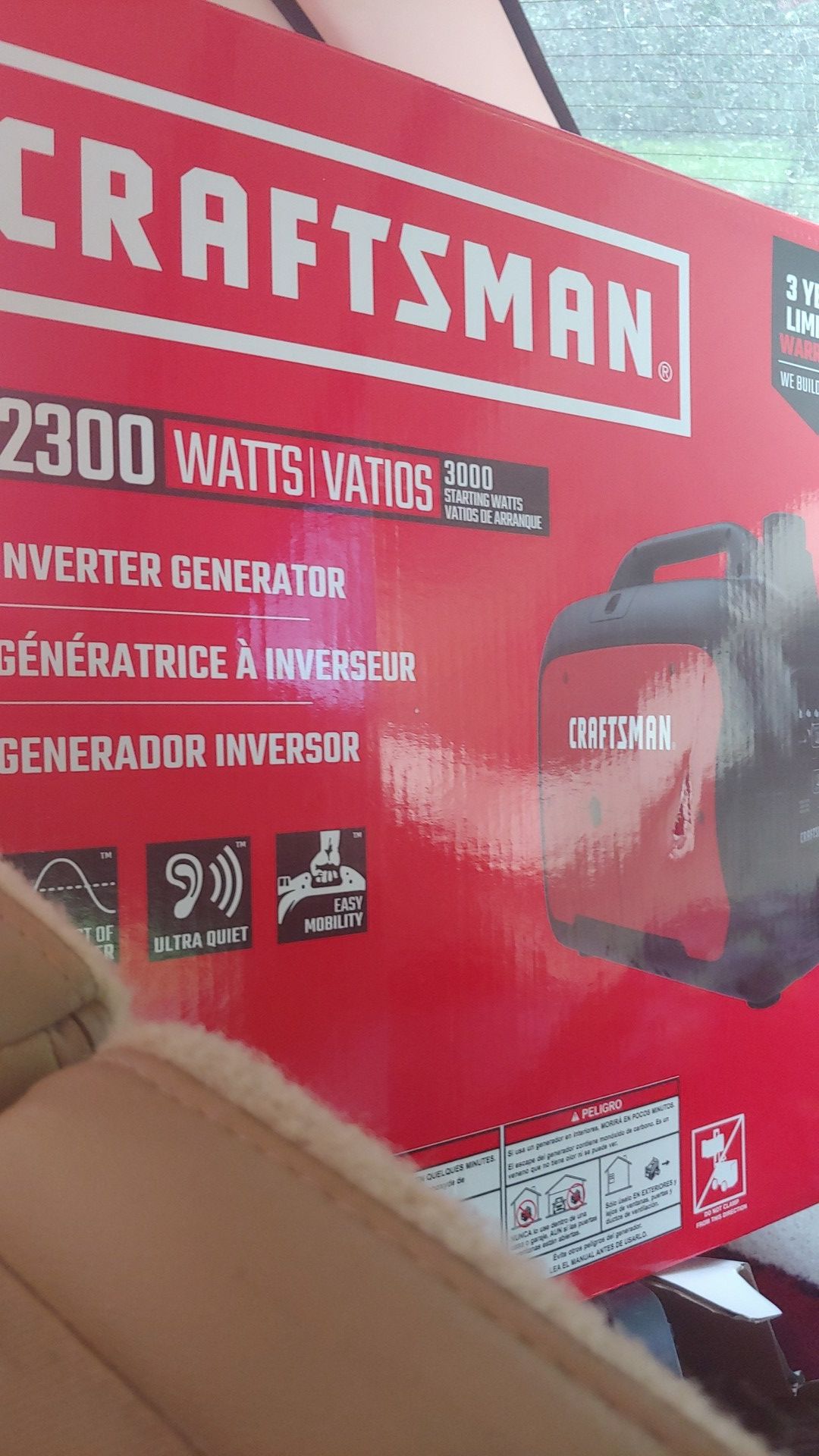 Craftsman 2300 watt 3000 watt Max inverter generator