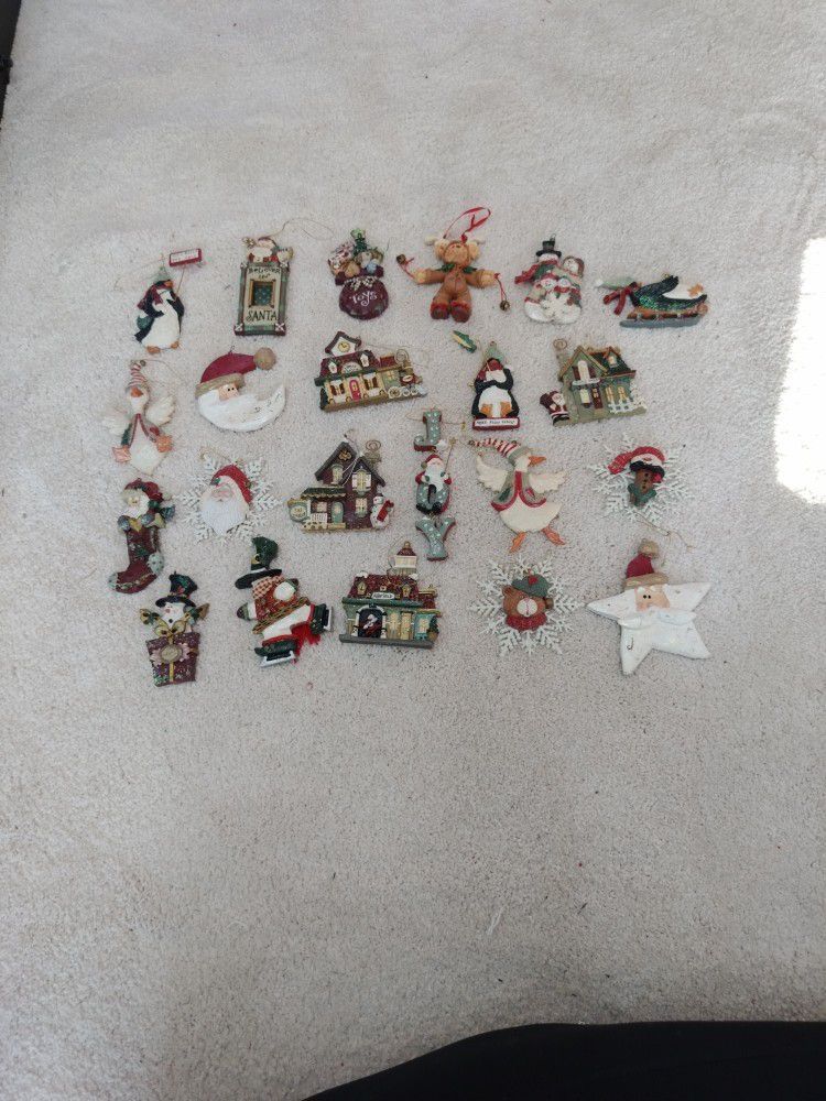 22 Kurt Adler Ornaments Assorted