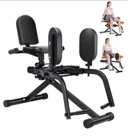 Hip Adduction/ Abduction Machine for Home Gym, 8-Level Glute Machine & Thigh Workout Equipment, Max. Resistance 136 LBS
Product Images and Videos (AI 
