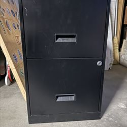 2 Drawer Filing Cabinet 