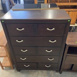 Dark Brown Tall boy Broyhill Dresser (in Store)