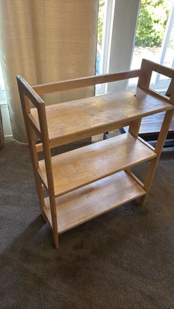 Wooden 3-Tier Changing Table