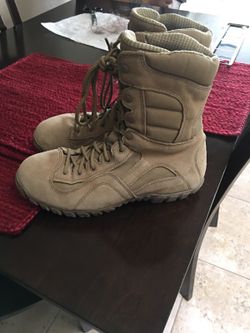 Military boots