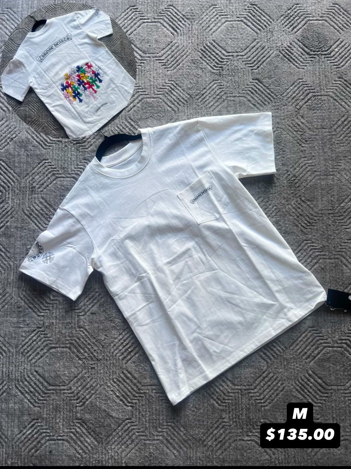 Chrome Heart T shirt 135 1-3 Shippin days will get label same day !!