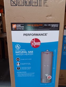 Brand new water heater 40 gallon inbox