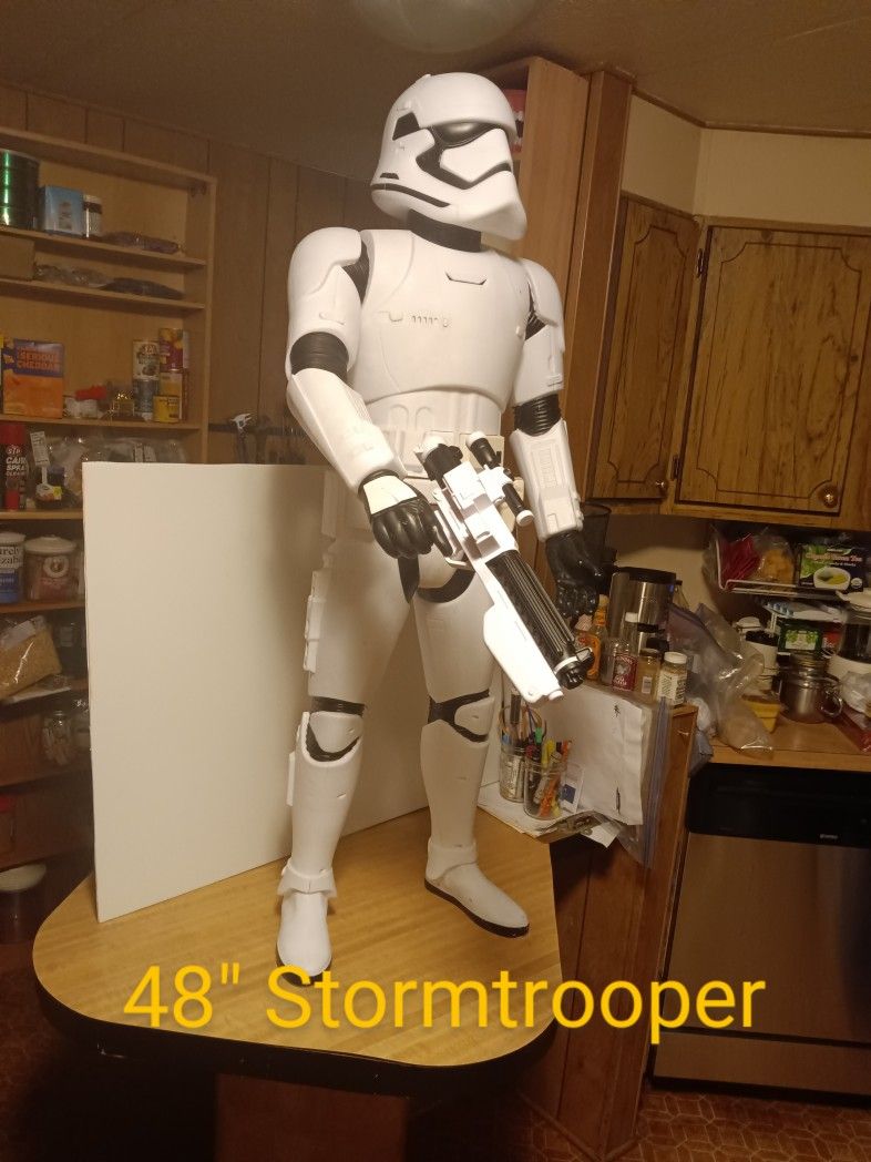 #107... Stormtrooper Star Wars 4 Foot Tall