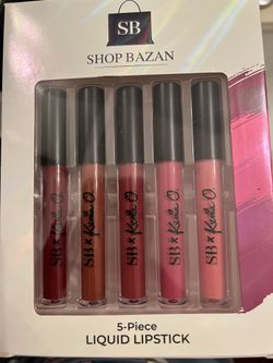 5 Piece Liquid Lipsticks 