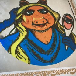 Vintage Miss Piggy Mirror