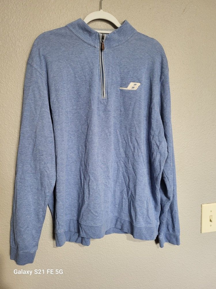 Johnnie O Mens 1/4" Zip Pullover XL