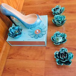 Decor/wine Bottle High Heel Stand