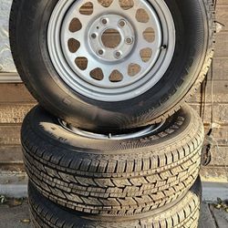 Set Of 4 +Rims 255/70R17