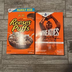 Kaws Reese’s Cereal / Michael Jordan Wheaties 