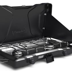 Coleman 2 Burner Stove With Carry Case