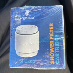 AquaBliss HD Shower Filter Replacement Cartridge, model SFC400
