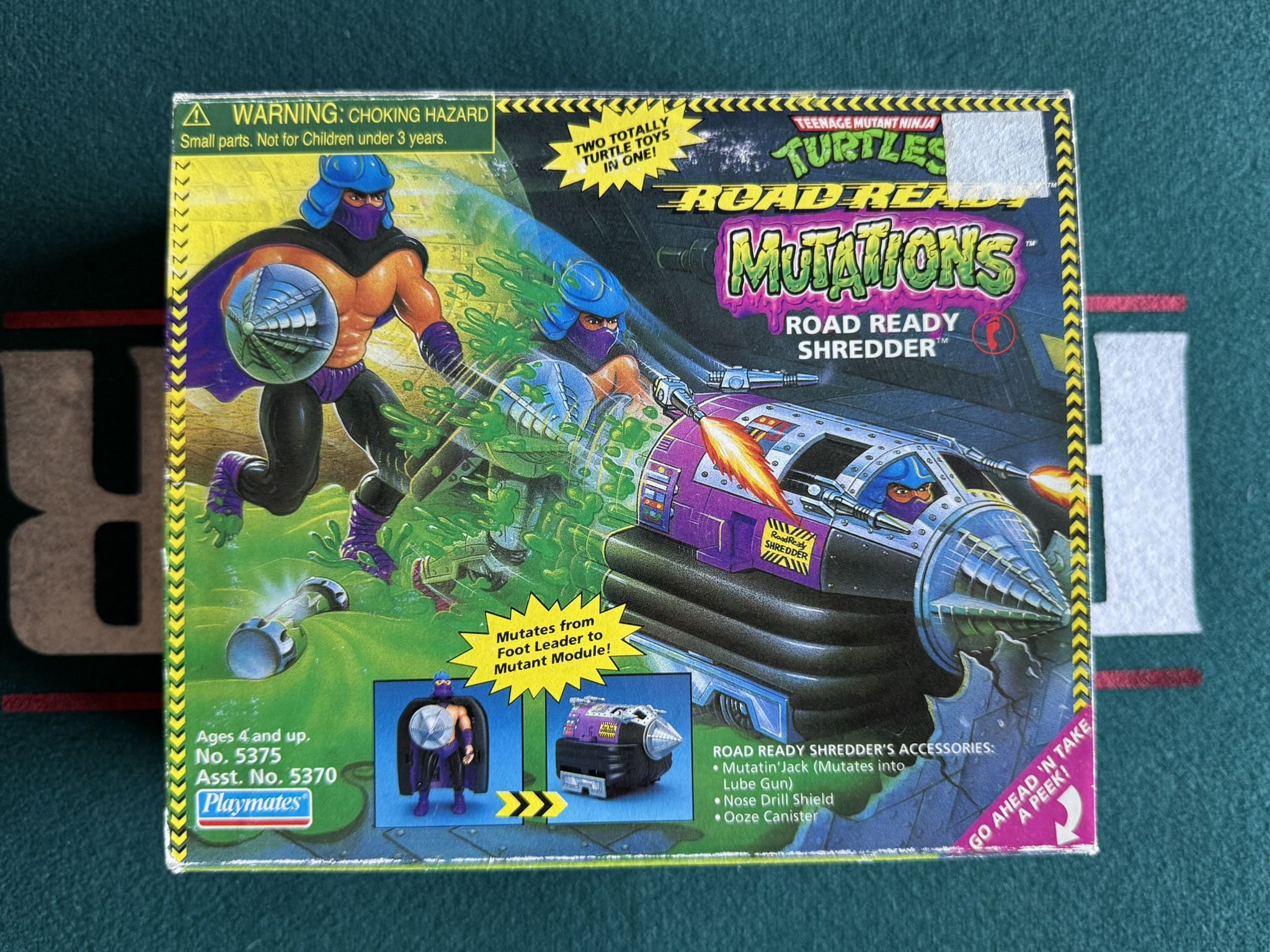 Road Ready Shredder TMNT 1993 Playmates