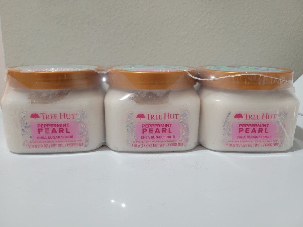 Peppermint Pearl Shea Sugar scrub