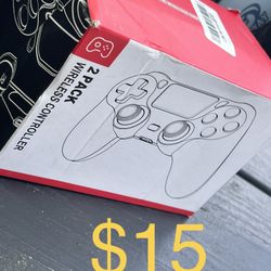 2pack Wireless Controller $15 New! 