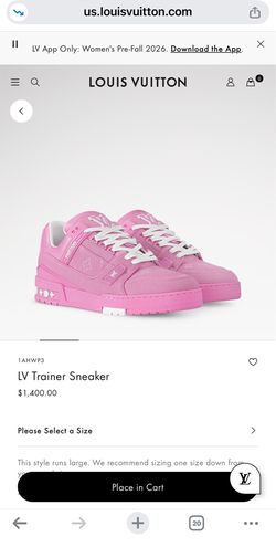 Louis pink shoes only worn once