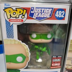 Funko Pop Justice League Green Lantern C2E2 CON EXCLUSIVE
