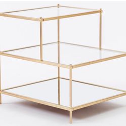 Terrace Side/End Table From West Elm - $350 New  - Excellent Condition 