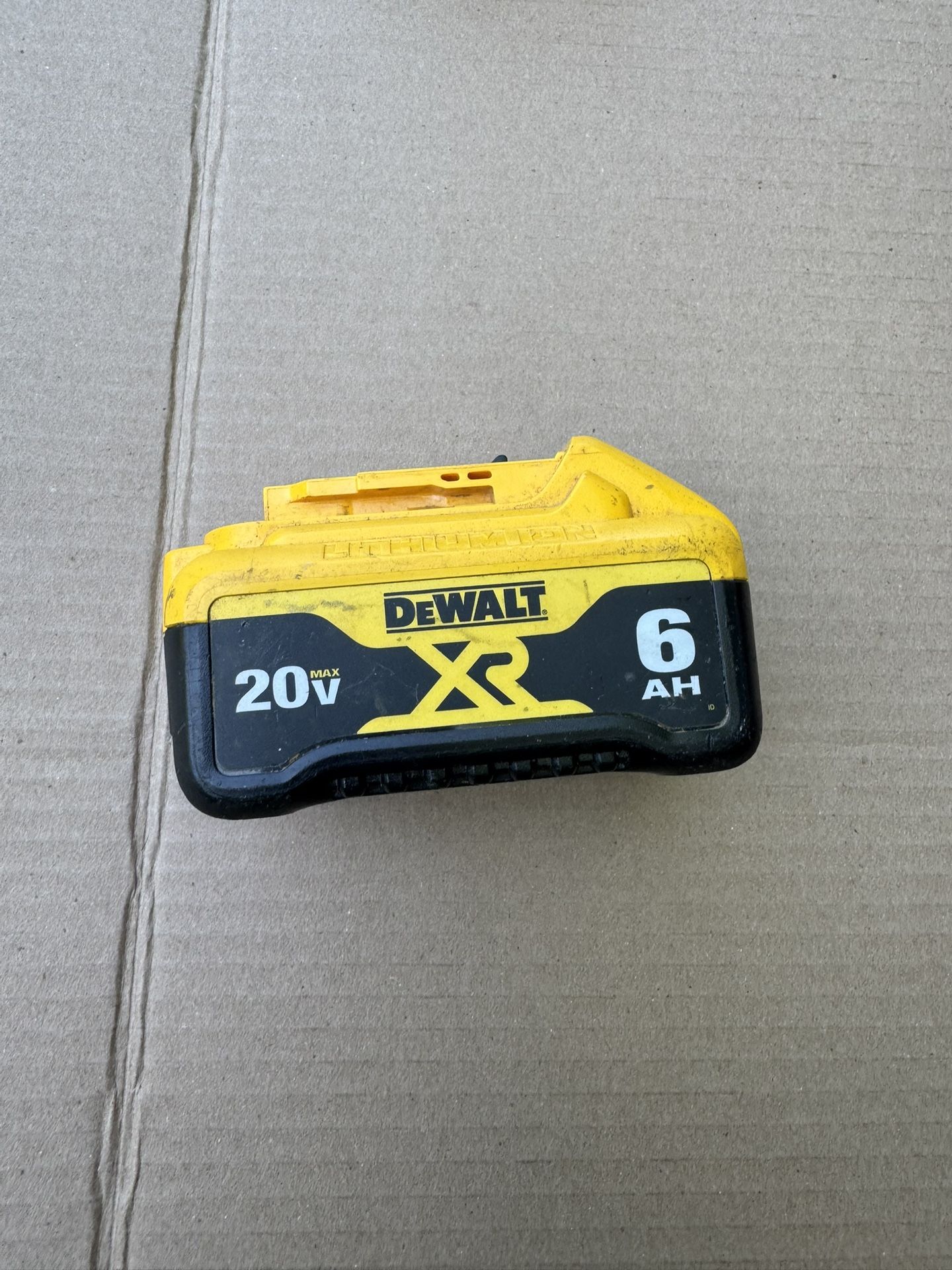 DeWalt Battery 20v 6ah
