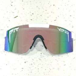 BRAND NEW MULTICOLOR PIT VIPER BASEBALL SPORT SUNGLASSES