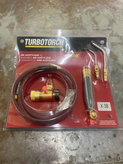 Turbo torch x-3B air acetylene kit