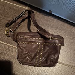 Leather Fanny pack 