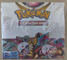 Pokemon Sword & Shield Lost Origin Booster Box (crease + hole) Please View Photos