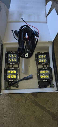OHV Pillar Mounted LED lights with harness