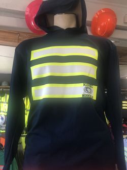 High Visibility Safety Long Sleeves with Hoodie
