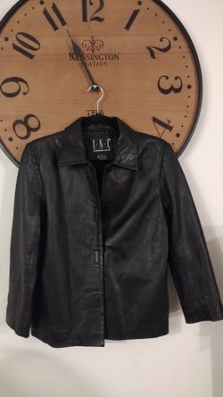 INC. International 100% Leather Women's Jacket