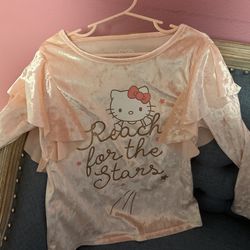 Hello Kitty Velvet Top