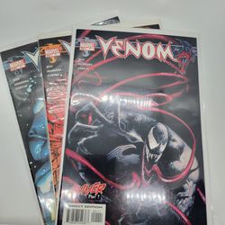 Marvel Comics Venom Shiver Set 1 2 4 2003 1st Patricia Robertson First Print