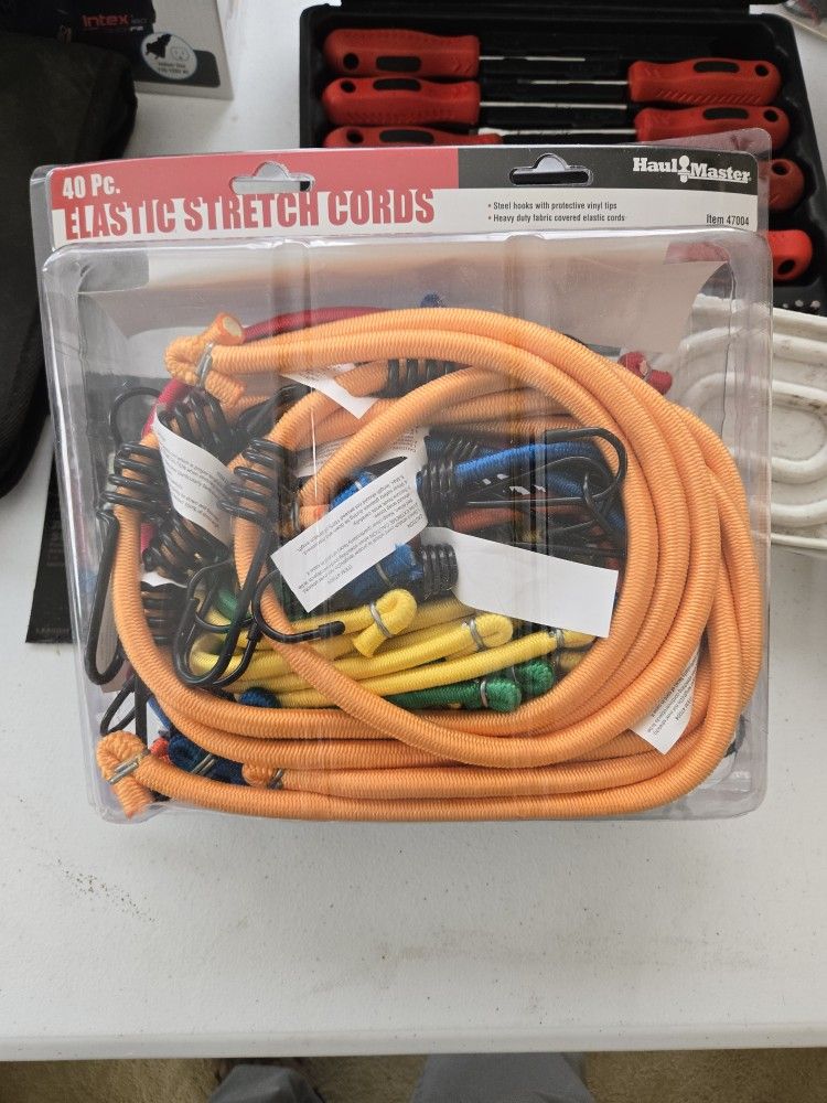 40 Piece Bungee Cord Set