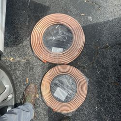5/8 And 3/8 Copper Tube Lines