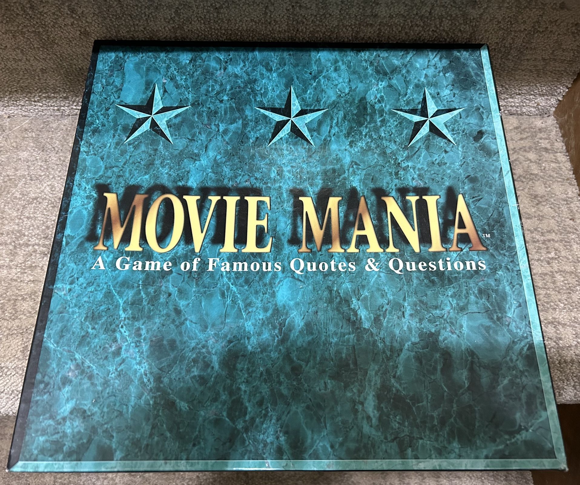 Movie Mania Board Game