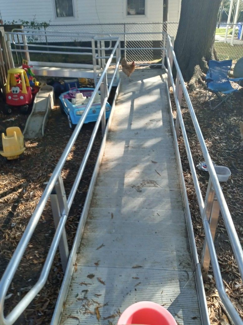 26/8 Foot Alluminum Wheelchair Ramp