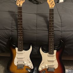 Fender Squire And Vintage Stagg 