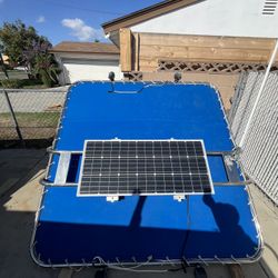 T top stainless Steel With Solar And Antenna