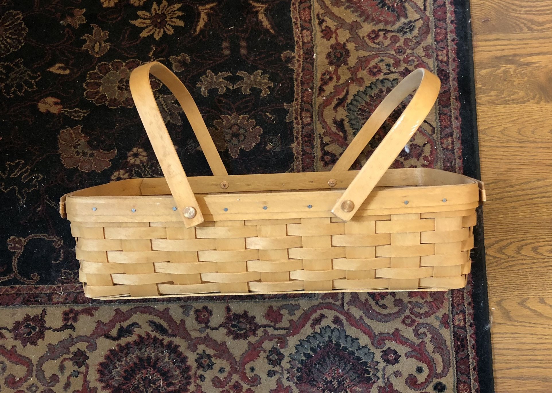Longaberger Basket - 1993 - Signed