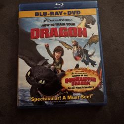 DreamsWorks How To Train Your Dragon Blu-ray And DVD