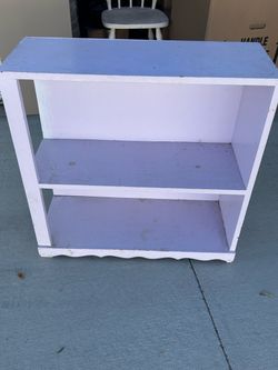 Purple Bookshelf