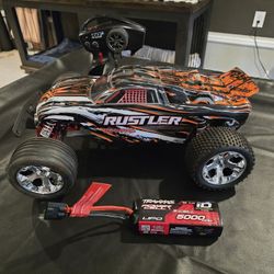 Traxxas Rustler 2wd 3s With Lots Of Upgrades 