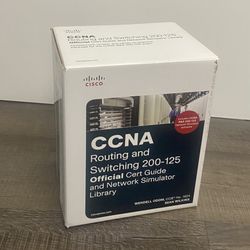 [Like New] Cisco CCNA Routing and Switching 200-125 Official Cert Guide and Simulator Library  ISBN-13: 204661,  ISBN-10: 204661 