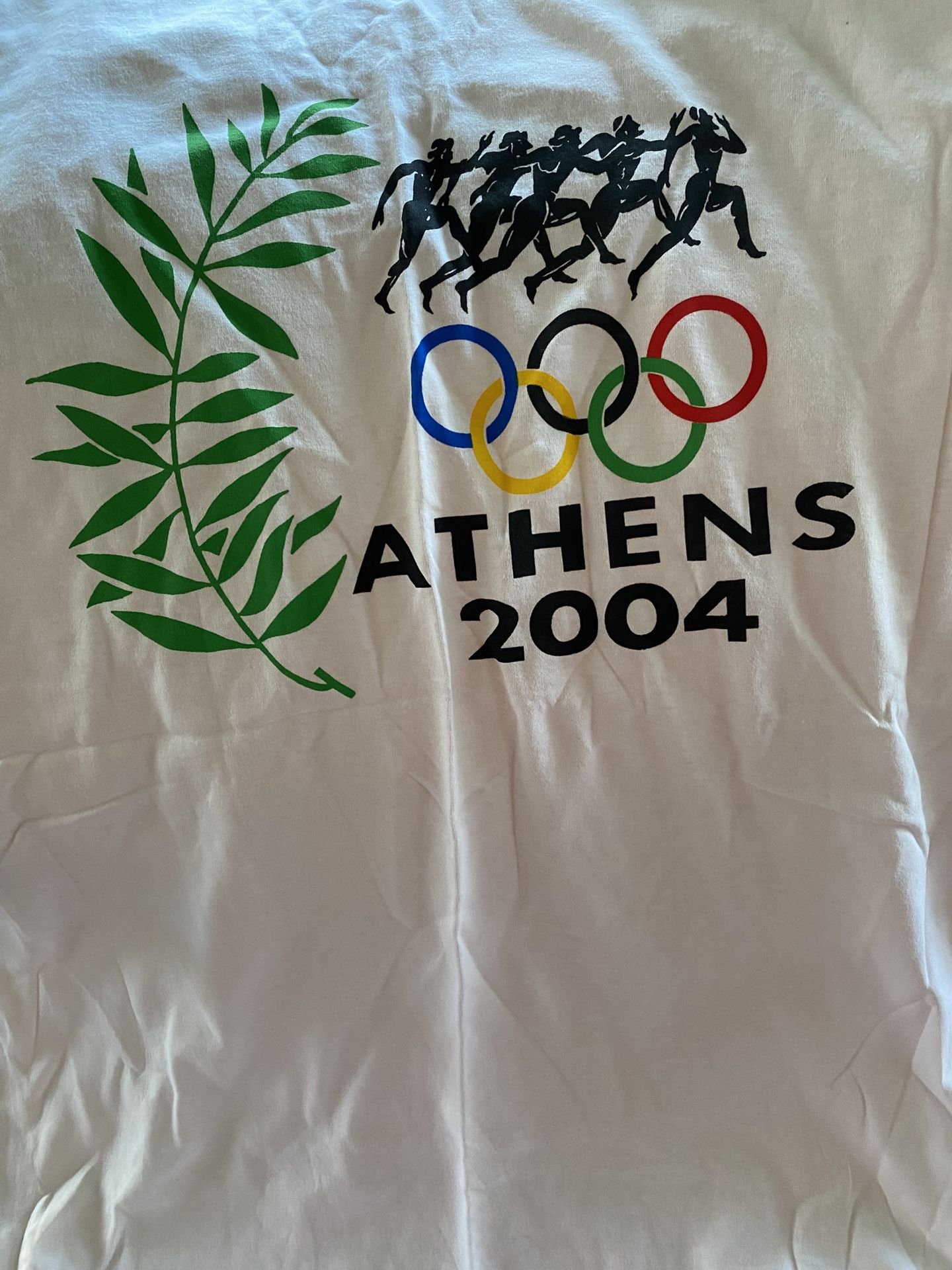 Vintage Unisex Athens Greece 2004 Olympic Games T-Shirt $15 each or 2 for $20 (Mix & Match) (3 available)