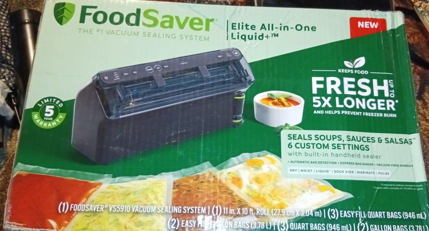 Food Saver Sealer