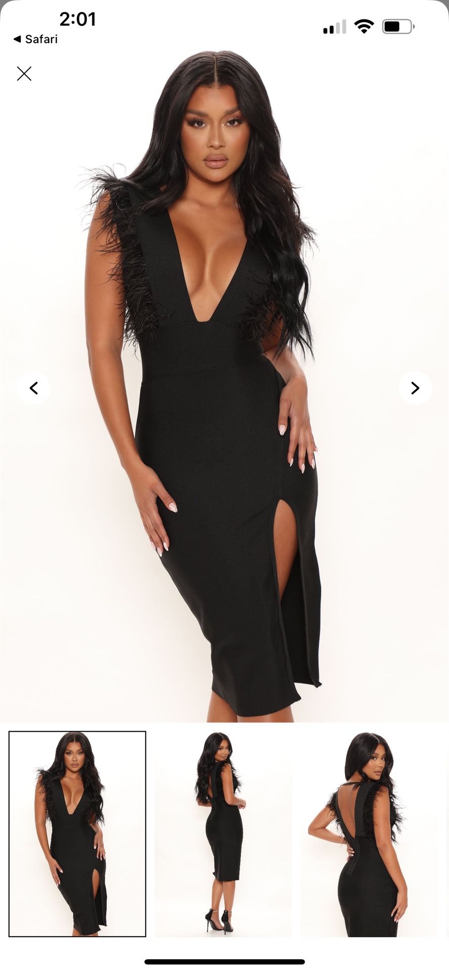 Black Bandage Dress